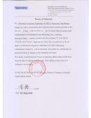 Power of attorney ( TBE )